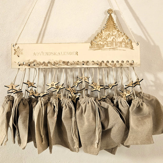 Adventskalender Weihnachtsdorf