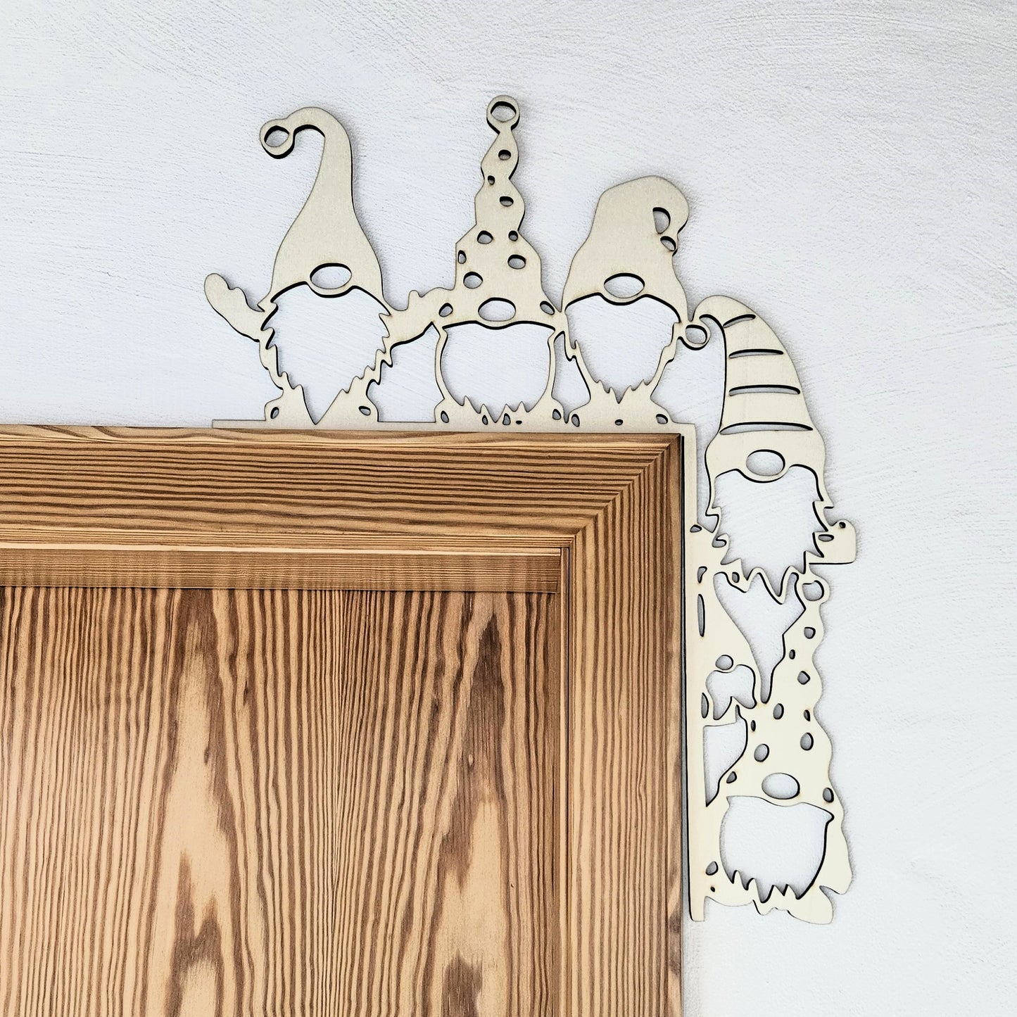Décoration de porte « Vœux de Lutins »