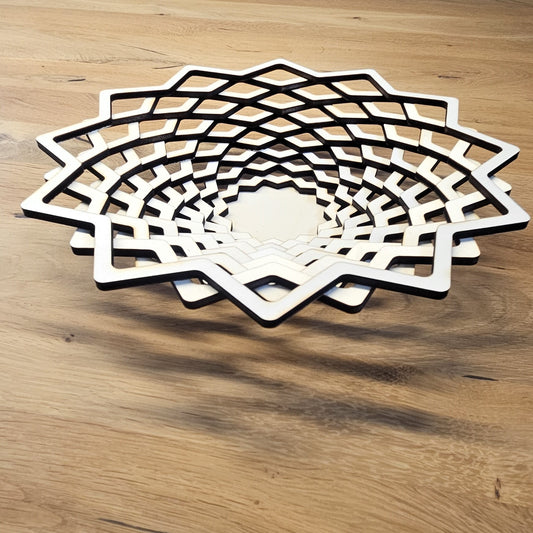Coupe en bois Spiralis