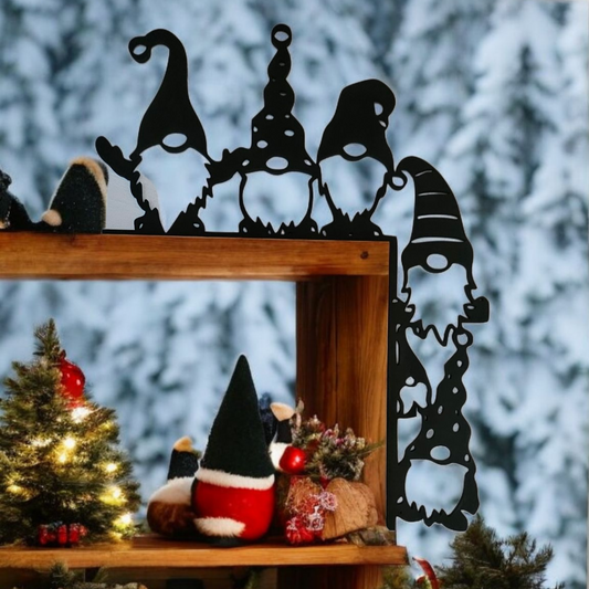 Décoration de porte « Vœux de Lutins »