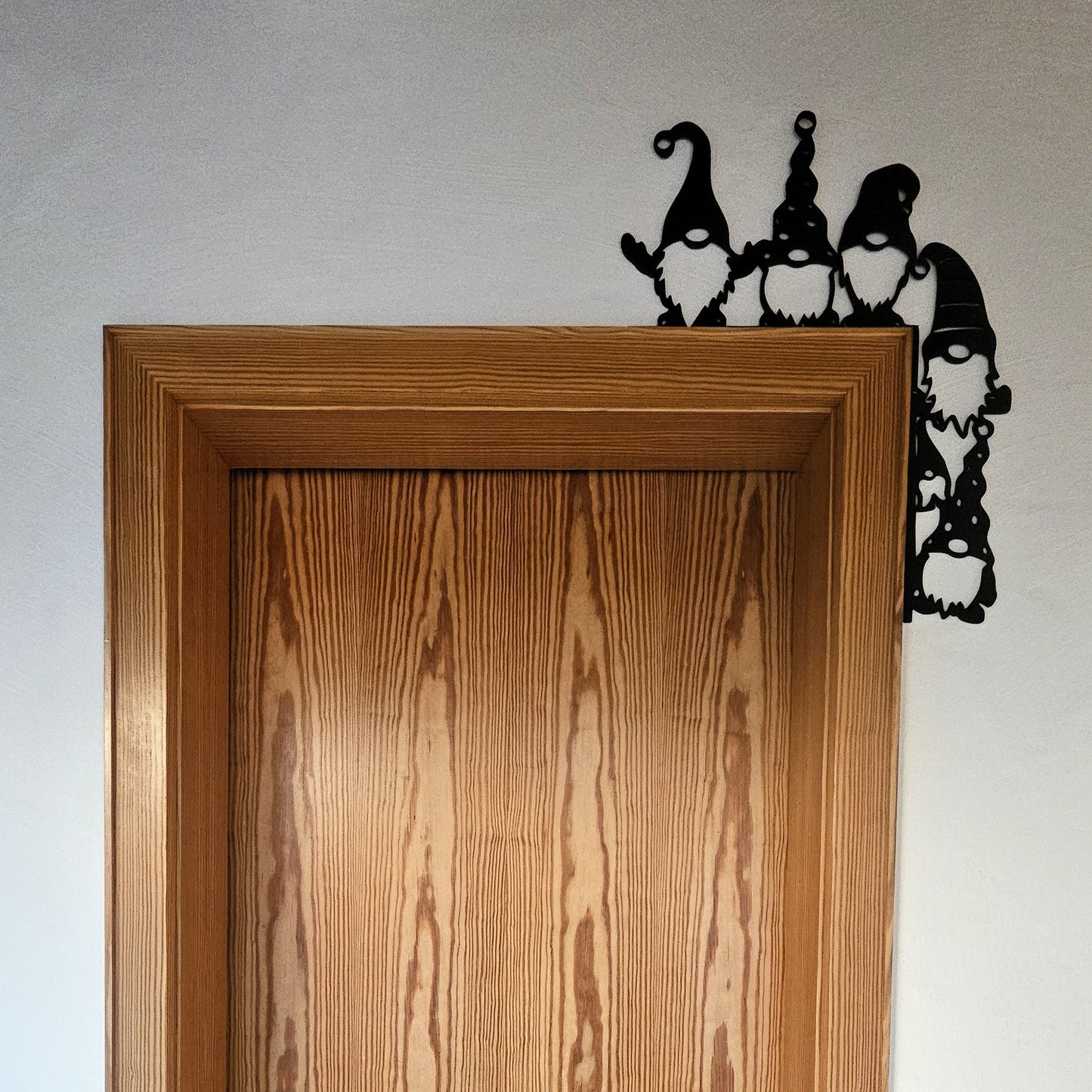 Décoration de porte « Vœux de Lutins »