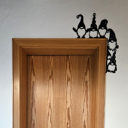 Décoration de porte « Vœux de Lutins »